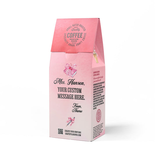 Personalized Flathead Valley For The Teacher (Medium-Dark Roast)