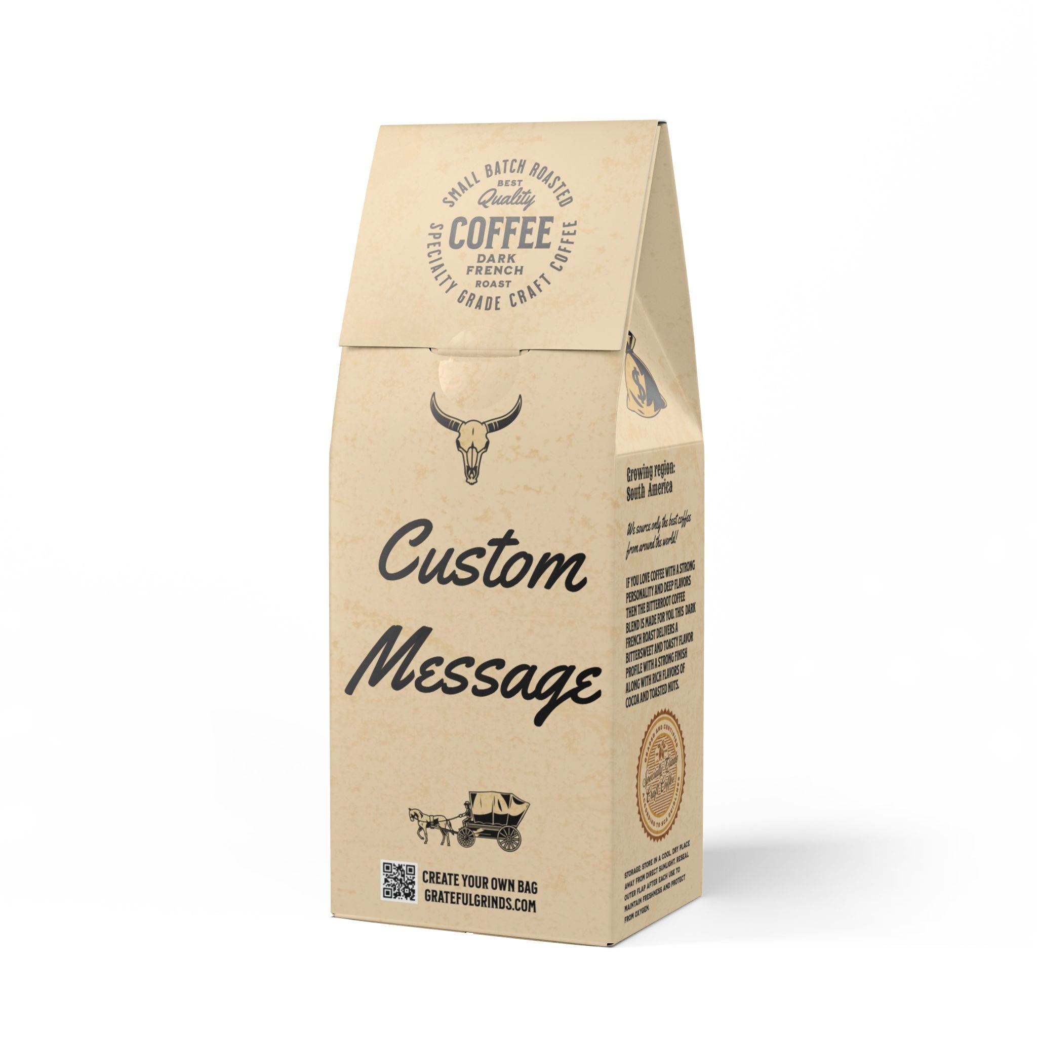 Bitterroot Blend For The Wanted Man (Dark French Roast)