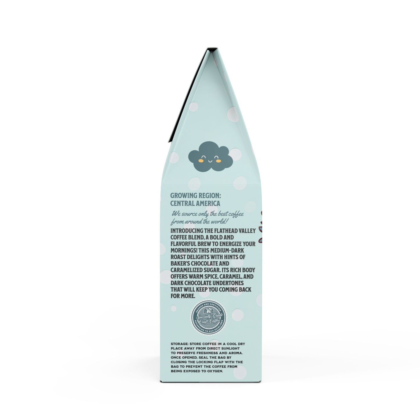 Personalized Flathead Valley For The New Mom (Medium-Dark Roast)