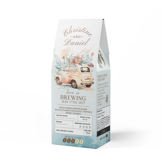 Wedding Favor Vintage Car Rock Creek Blend (Medium Roast)