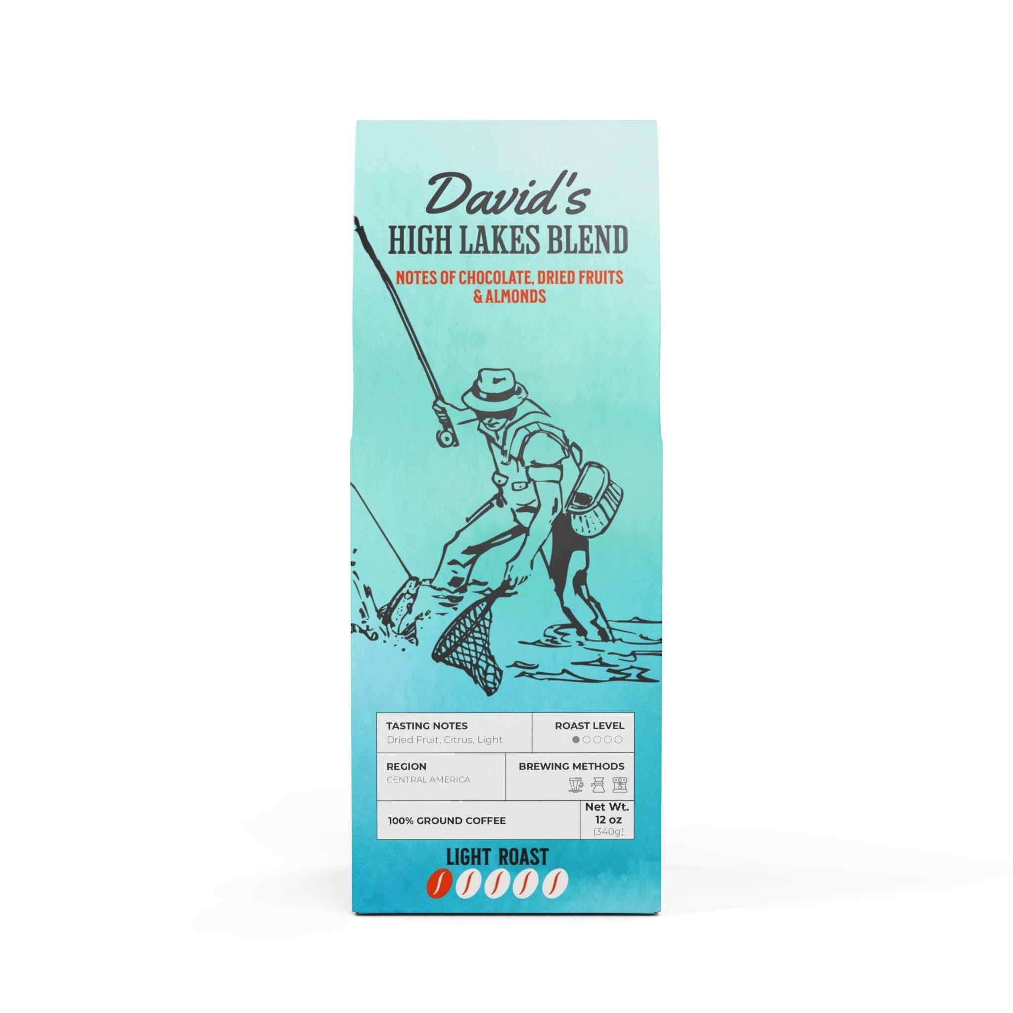High Lakes Coffee Blend For The Fisherman (Light Roast)