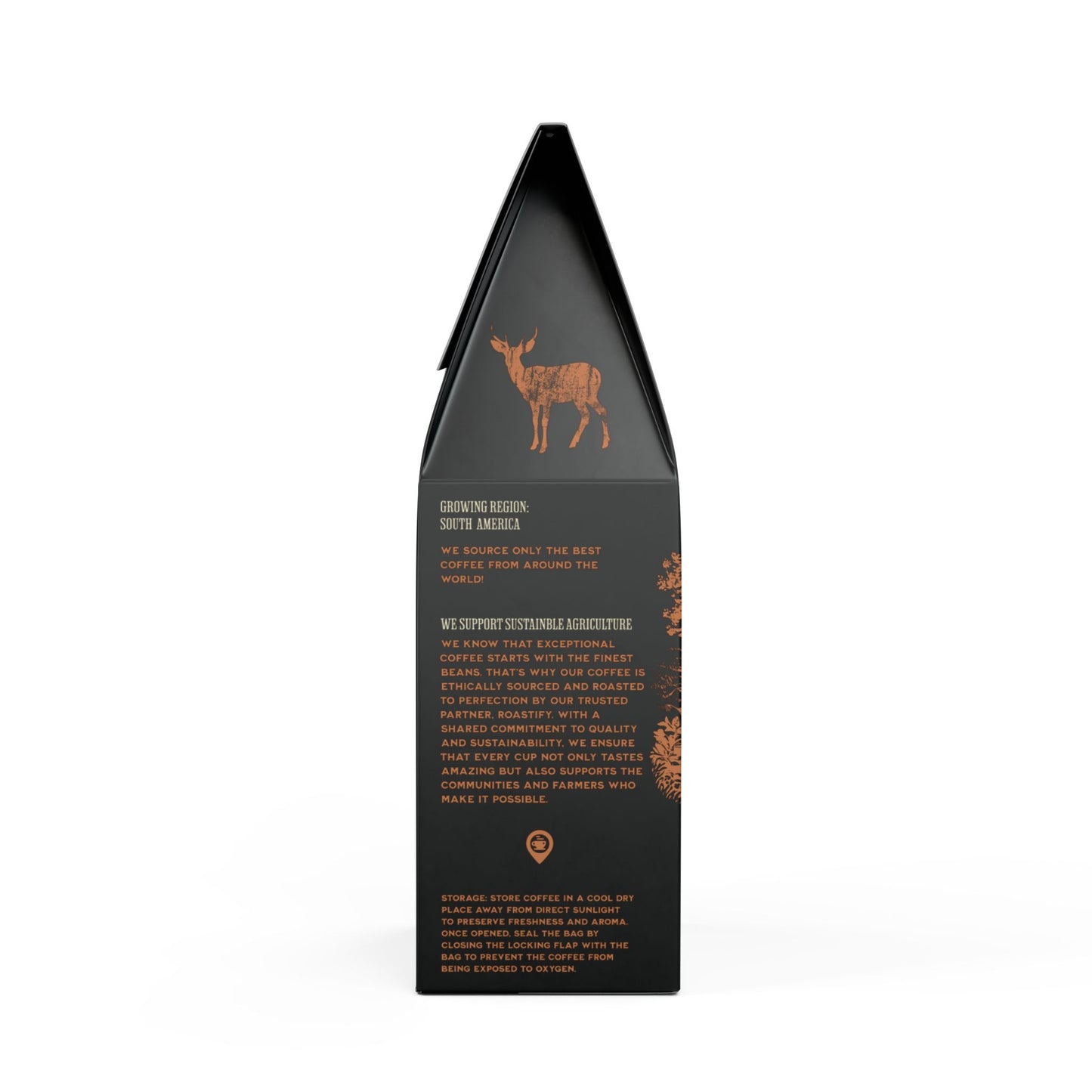 Colombia Single Origin Coffee Deer Design (Light-Medium Roast)