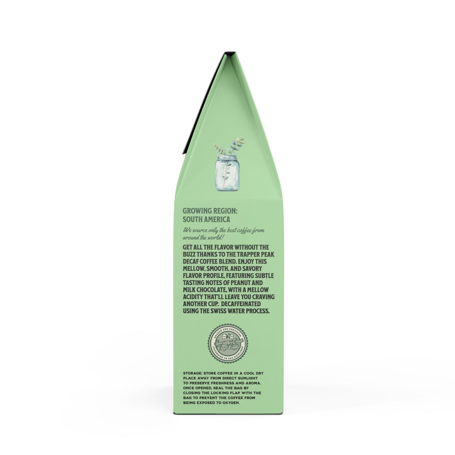 Trapper Peak Decaf Coffee Blend For The Gardener (Medium Roast)