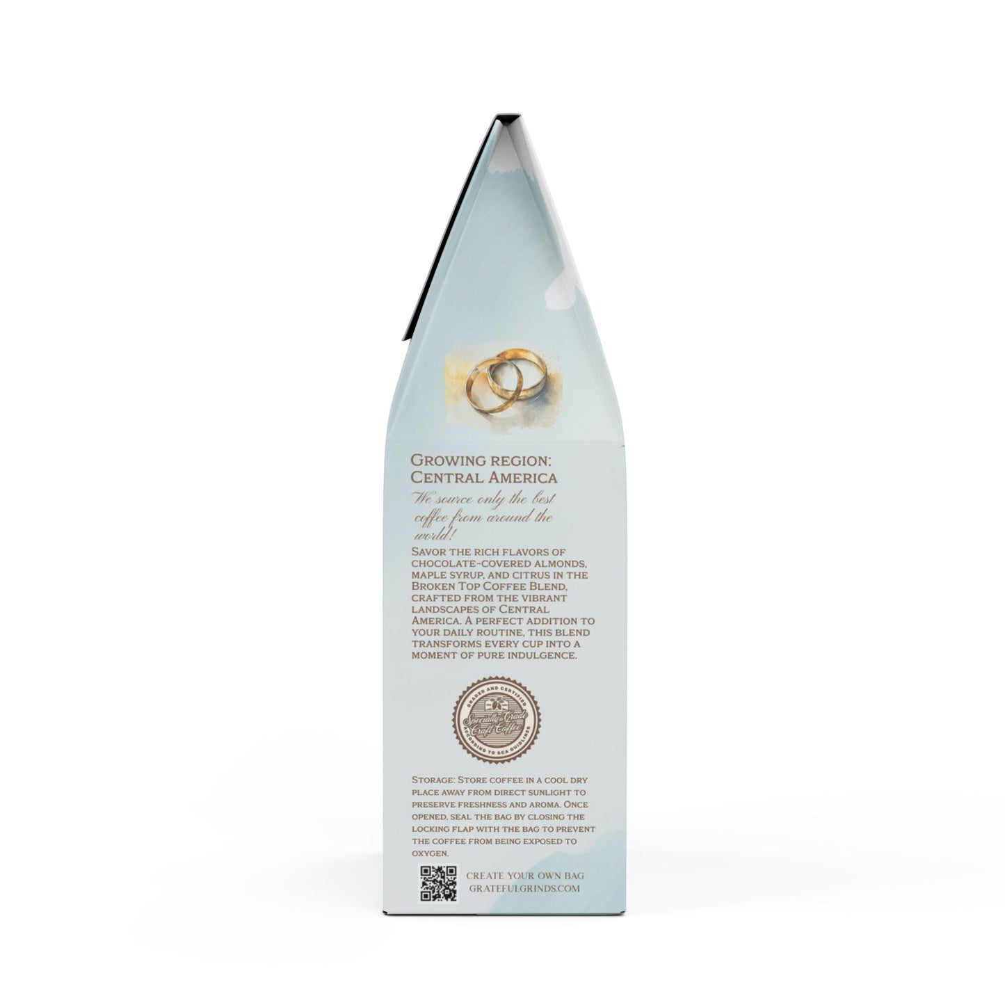 Wedding Favor Broken Top Coffee Blend Vintage Car Design (Medium Roast)