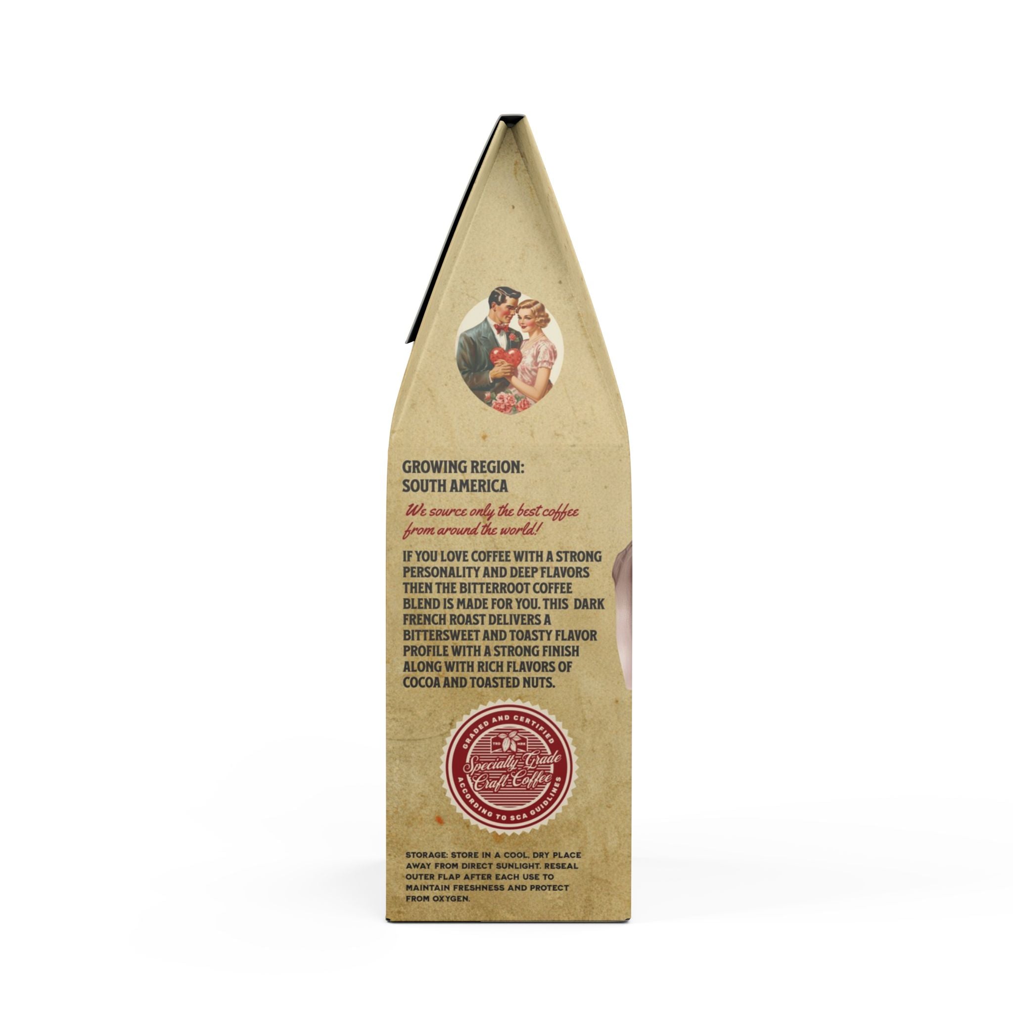 Bitterroot Blend For The Romantic (Dark French Roast)