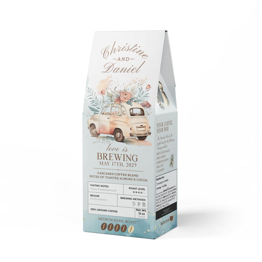 Wedding Favor Cascades Coffee Blend (Medium-Dark Roast)