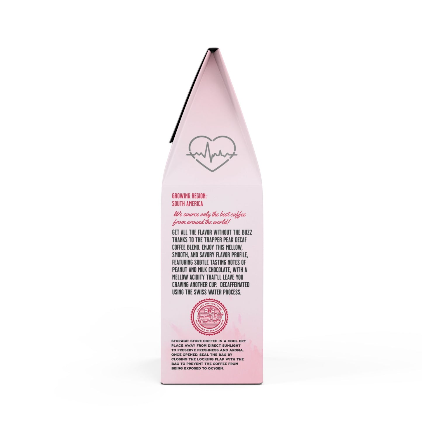 Trapper Peak Decaf Coffee Blend For The Nurse (Medium Roast)