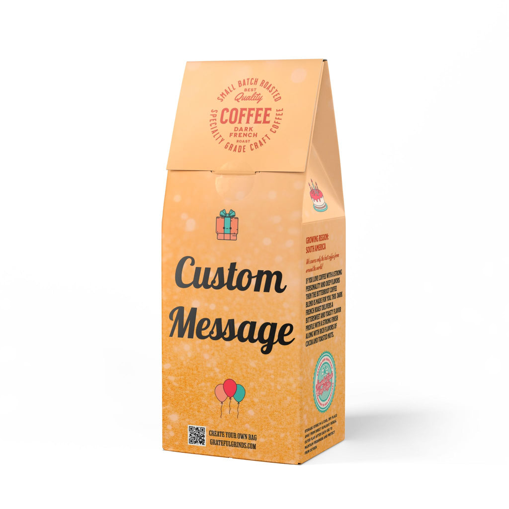 Custom Photo For Her Birthday - Bitterroot Blend (Dark French Roast)