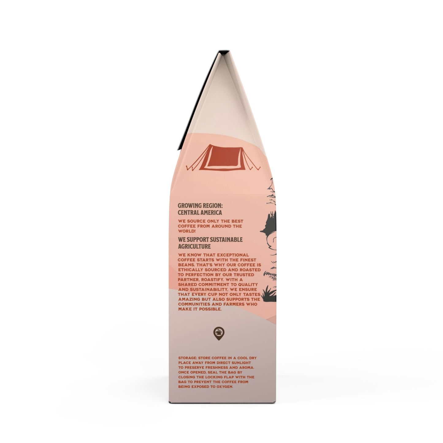 Signature Broken Top Coffee Blend Hiking Design (Medium Roast)