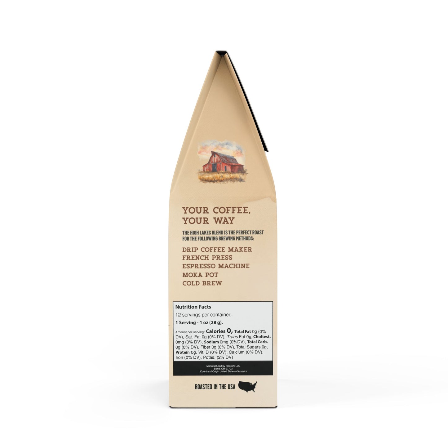 Signature High Lakes Coffee Blend Cowboy Design (Light Roast)