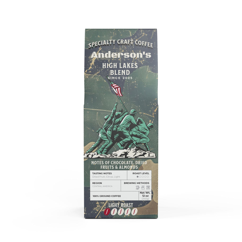 High Lakes Coffee Blend For The Veteran (Light Roast)