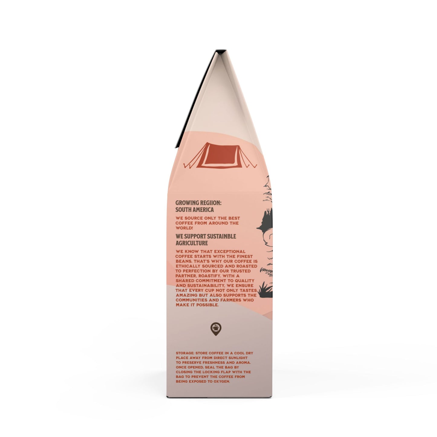 Signature Colombia Single Origin Coffee Hiking Design (Light-Medium Roast)