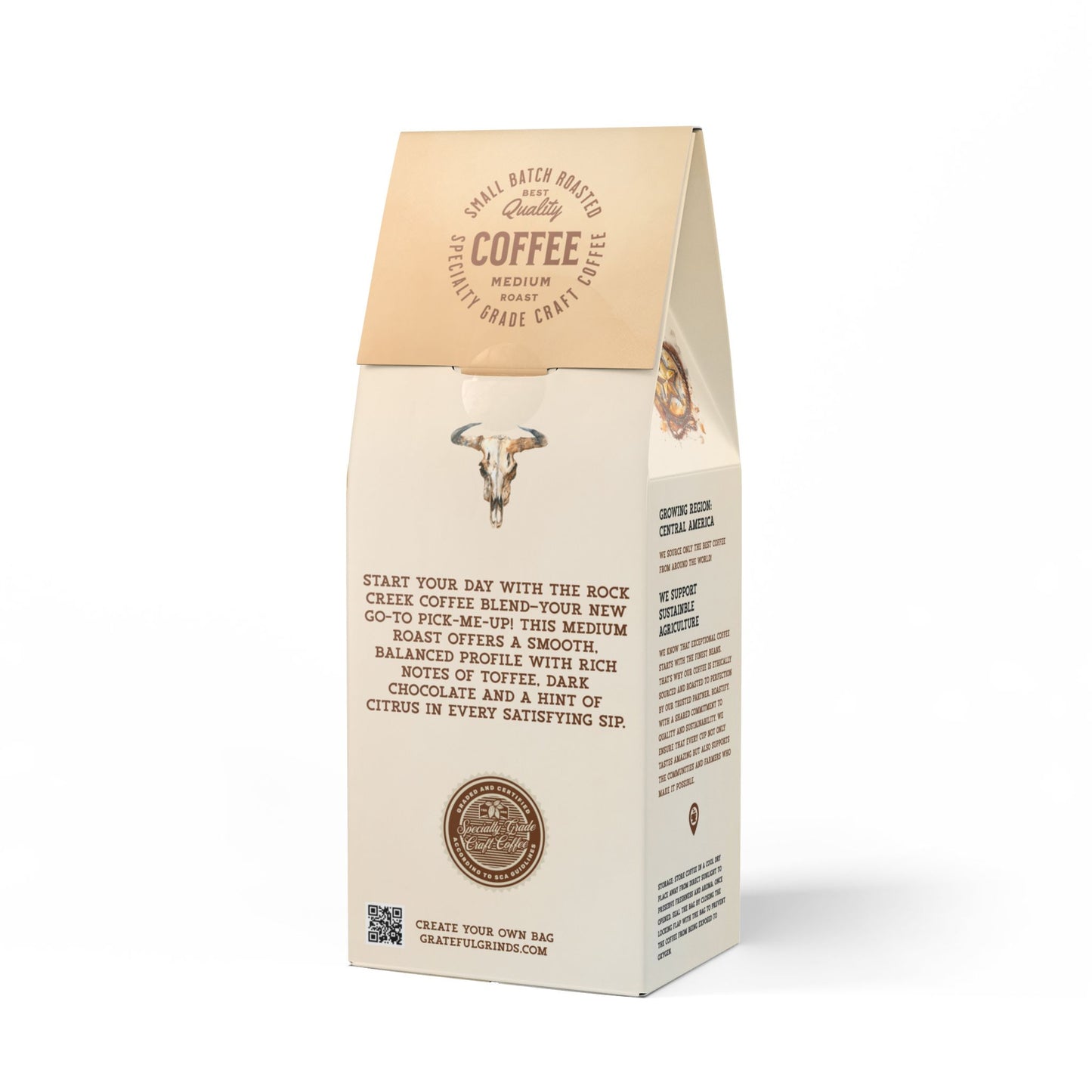 Signature Rock Creek Coffee Blend Cowboy Design (Medium Roast)