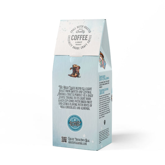 Signature High Lakes Coffee Blend Cowgirl Design (Light Roast)