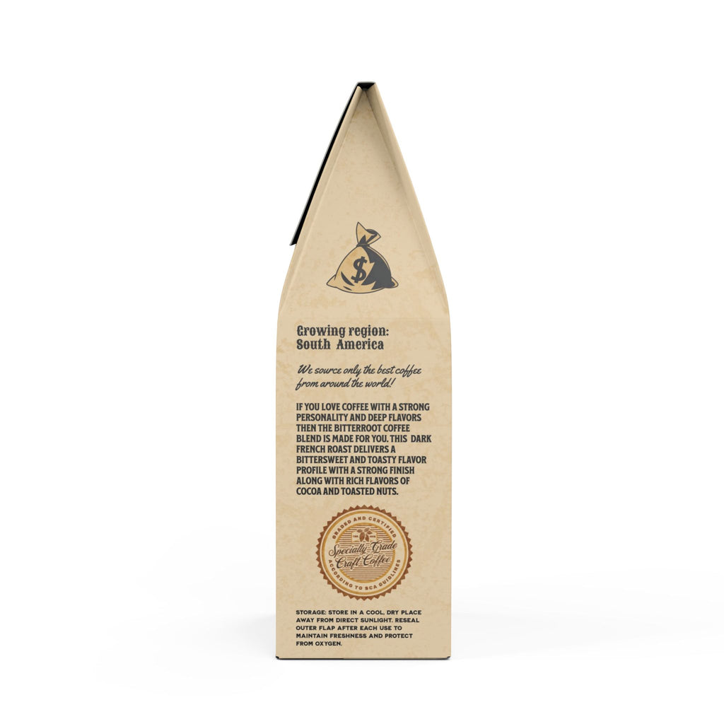 Bitterroot Blend For The Wanted Man (Dark French Roast)