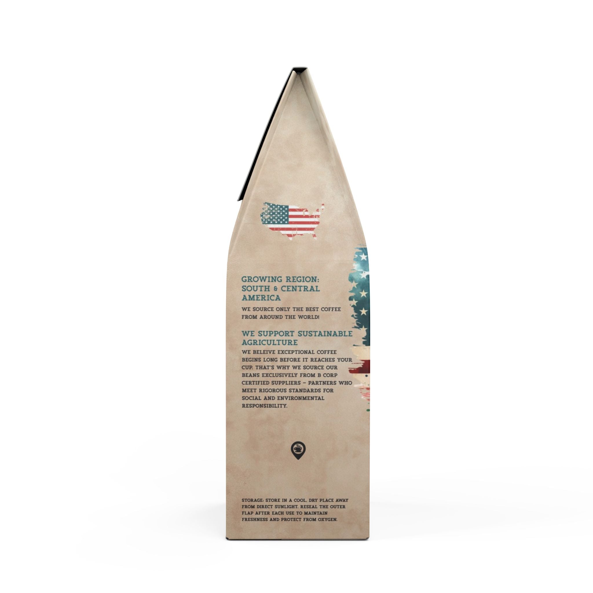 Signature High Lakes Coffee Blend  - Patriotic Design (Light Roast)