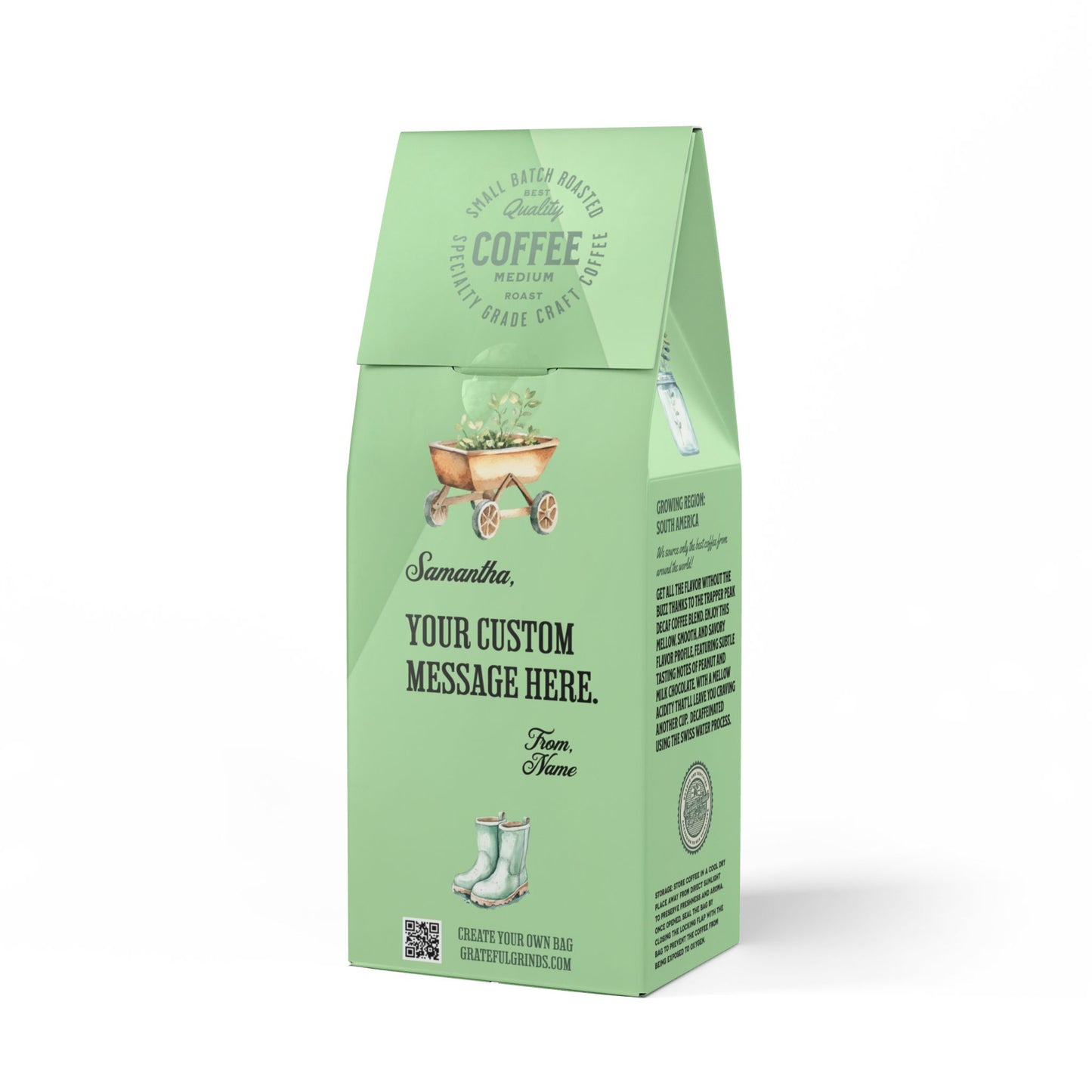 Trapper Peak Decaf Coffee Blend For The Gardener (Medium Roast)