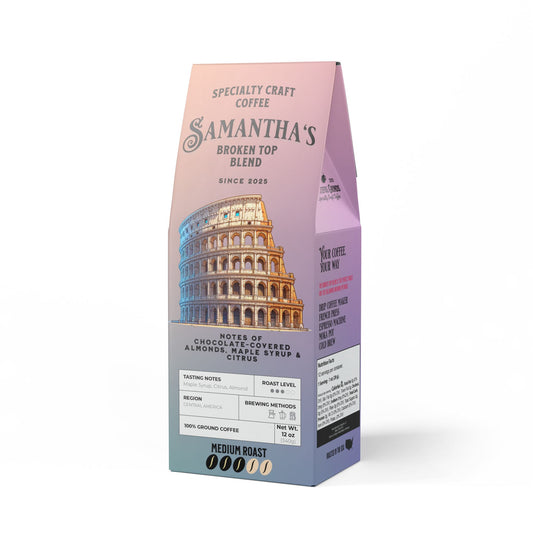 Broken Top Coffee Blend Italy Design (Medium Roast)