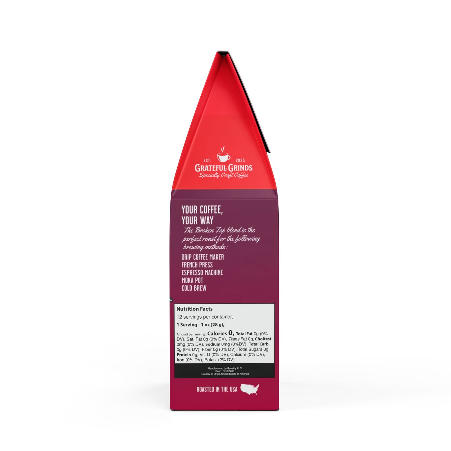 Broken Top Coffee Blend For The Reader (Medium Roast)