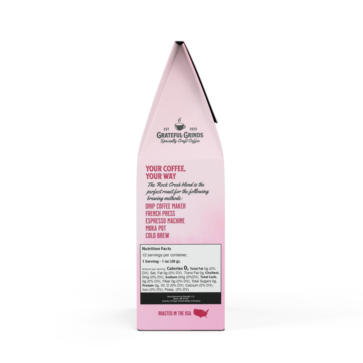 Personalized Rock Creek Coffee Blend For The Nurse (Medium Roast)