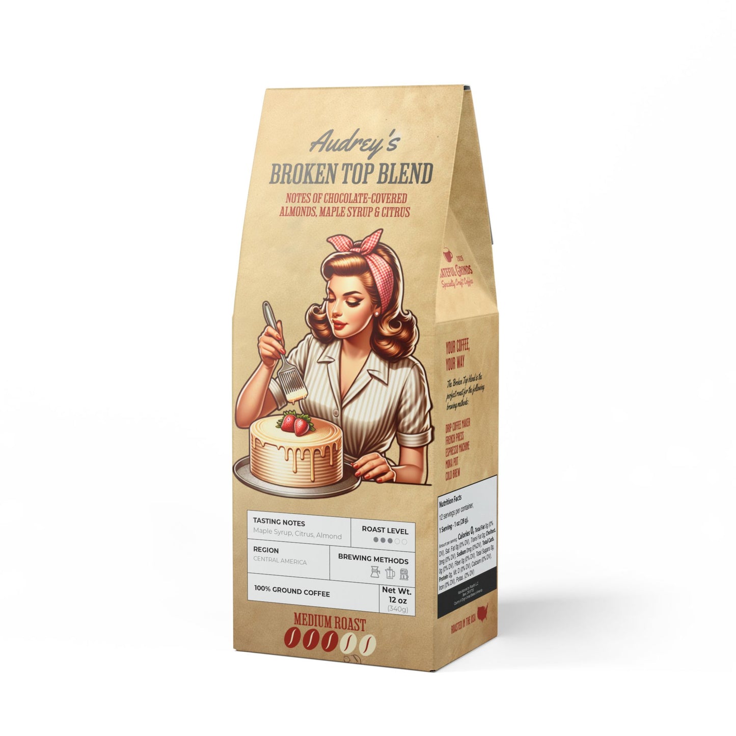 Broken Top Coffee Blend For The Baker (Medium Roast)