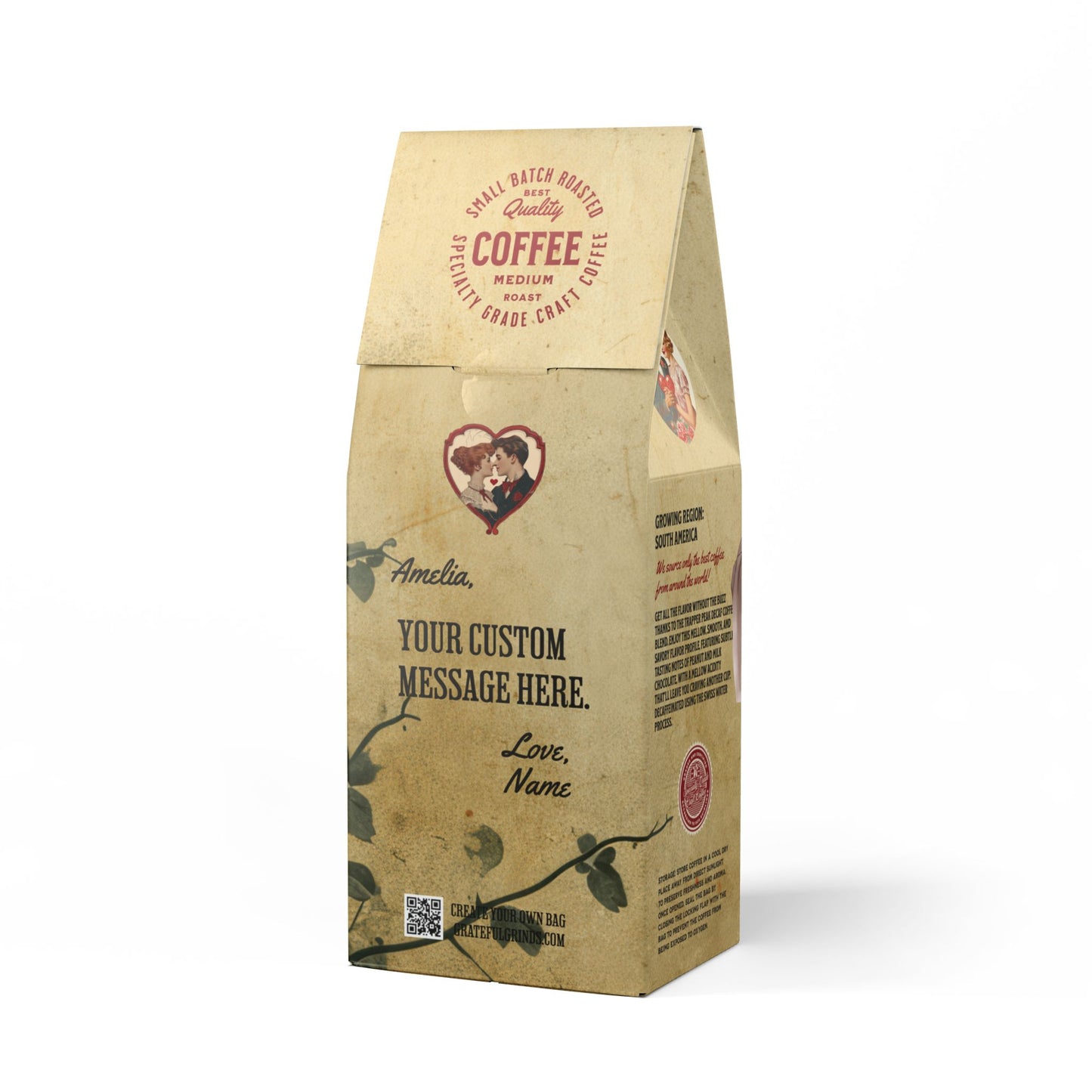 Trapper Peak Decaf Coffee Blend For The Romantic (Medium Roast)