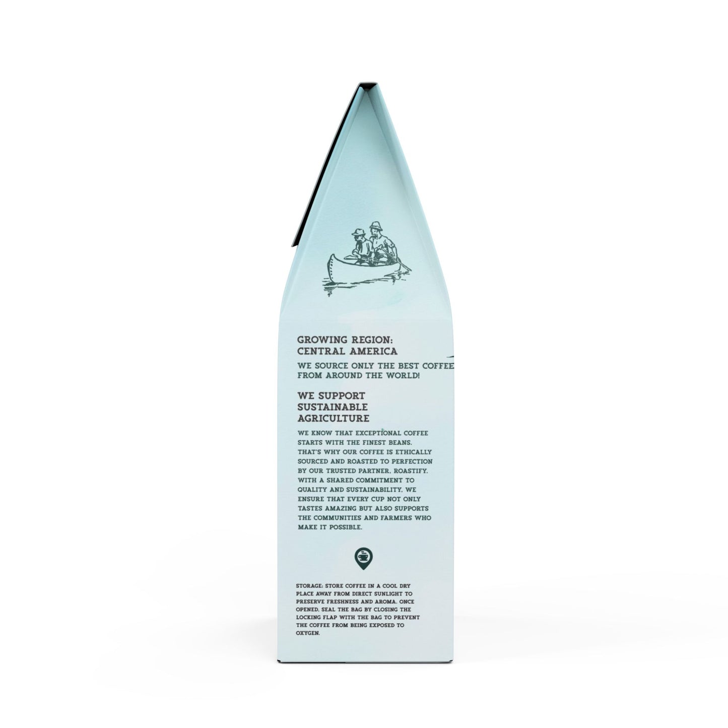 Flathead Valley Coffee Blend Fishing Design (Medium-Dark Roast)