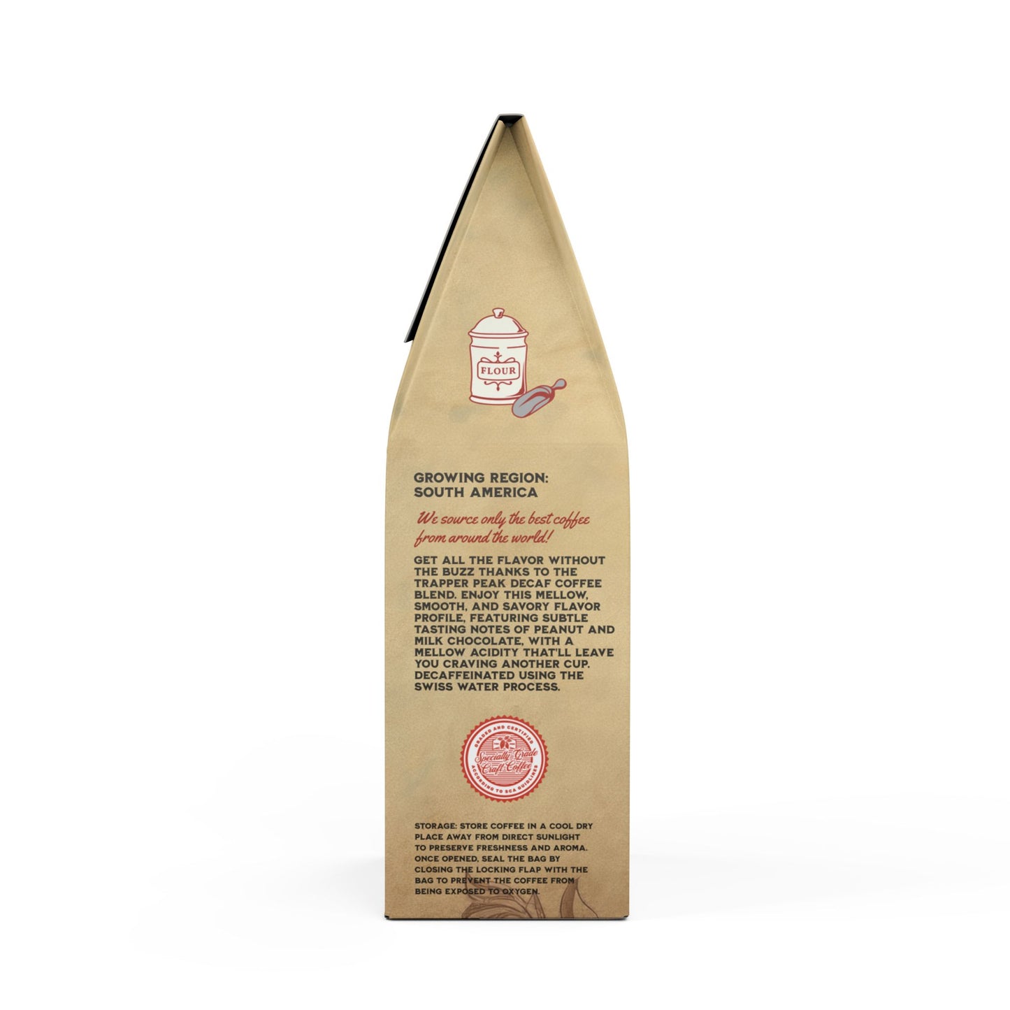 Trapper Peak Decaf Coffee Blend For The Baker (Medium Roast)