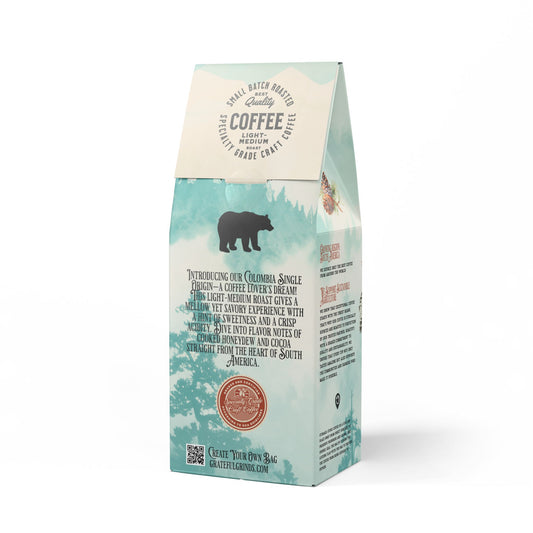 Signature Colombia Single Origin Coffee Bear Design(Light-Medium Roast)