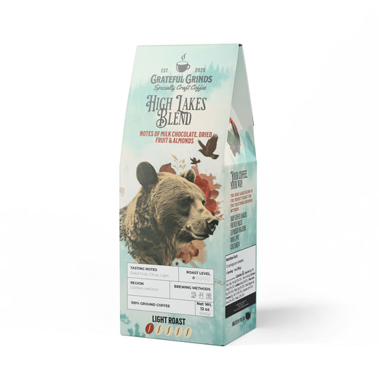 Signature High Lakes Coffee Bear Design (Light Roast)