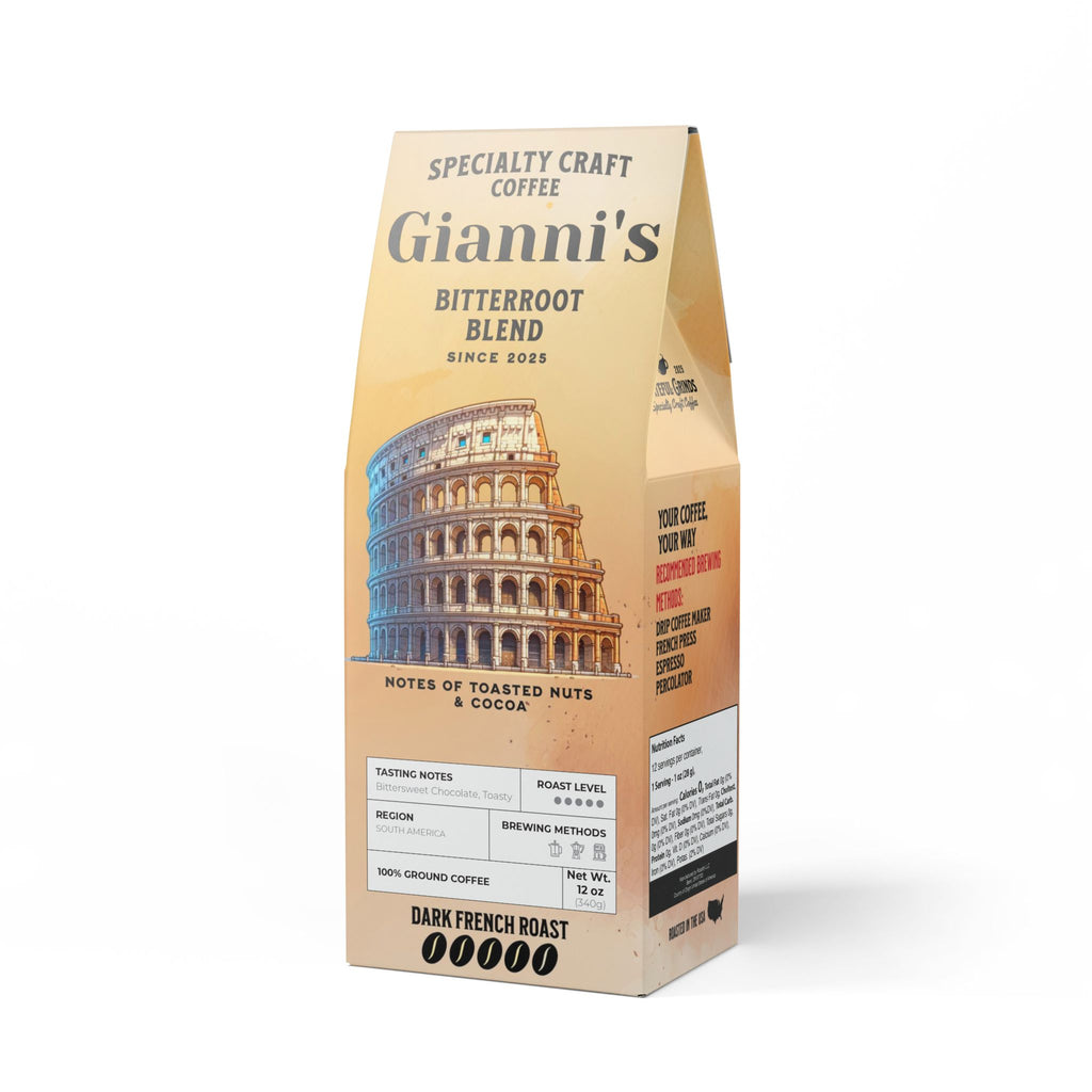 Bitterroot Blend Italy Design (Dark French Roast)