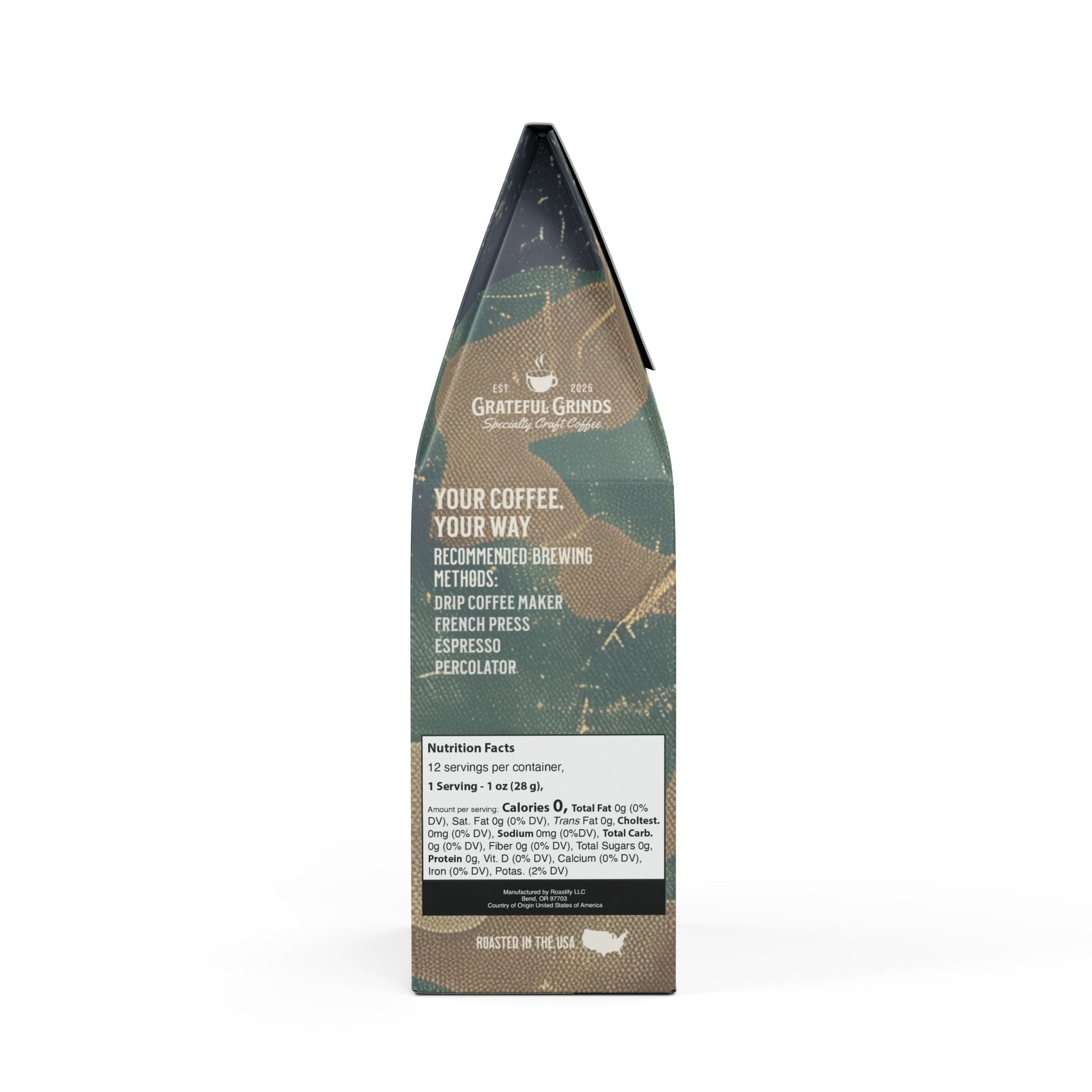 Bitterroot Blend For The Veteran (Dark French Roast)