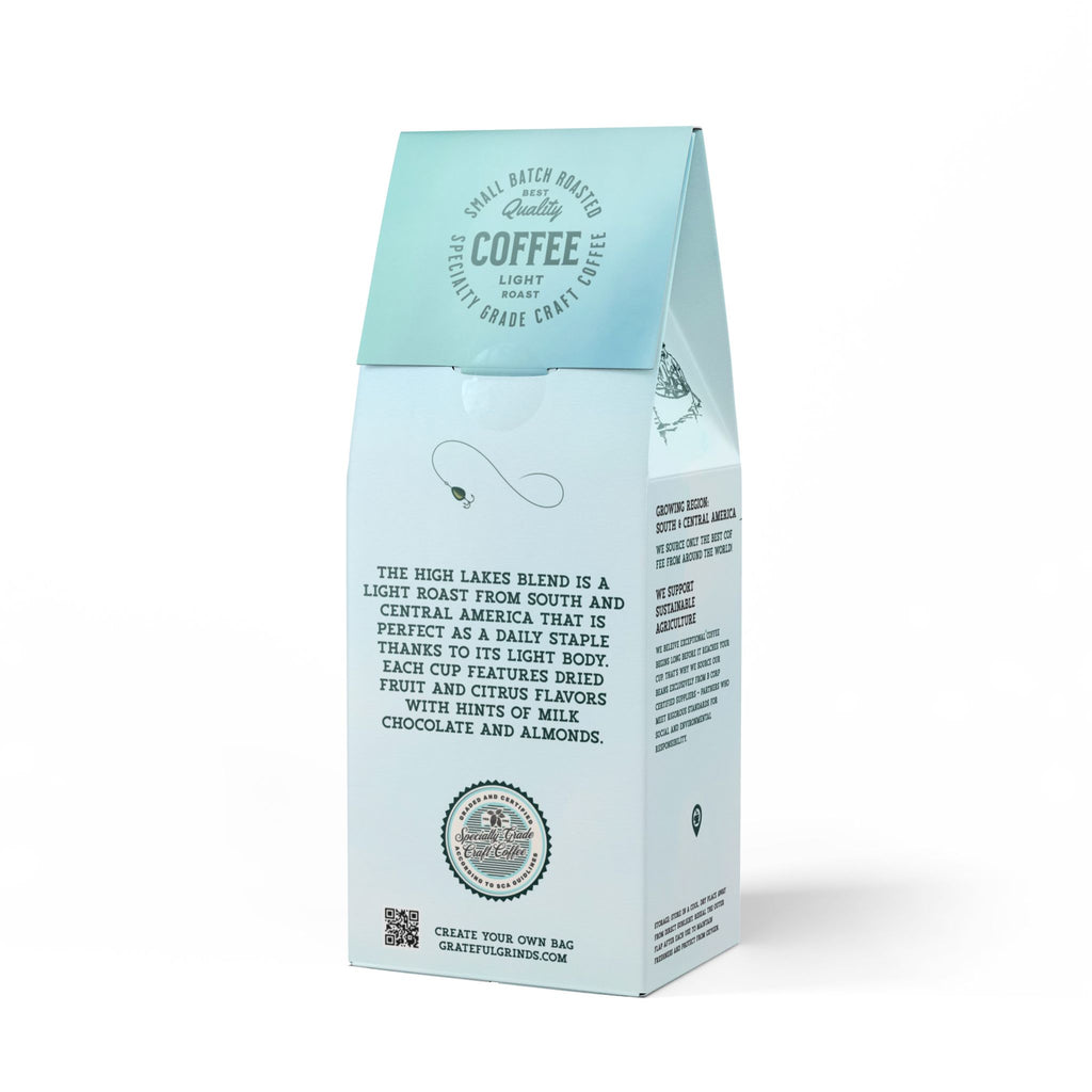 Signature High Lakes Coffee Blend  - Fishing Design (Light Roast)