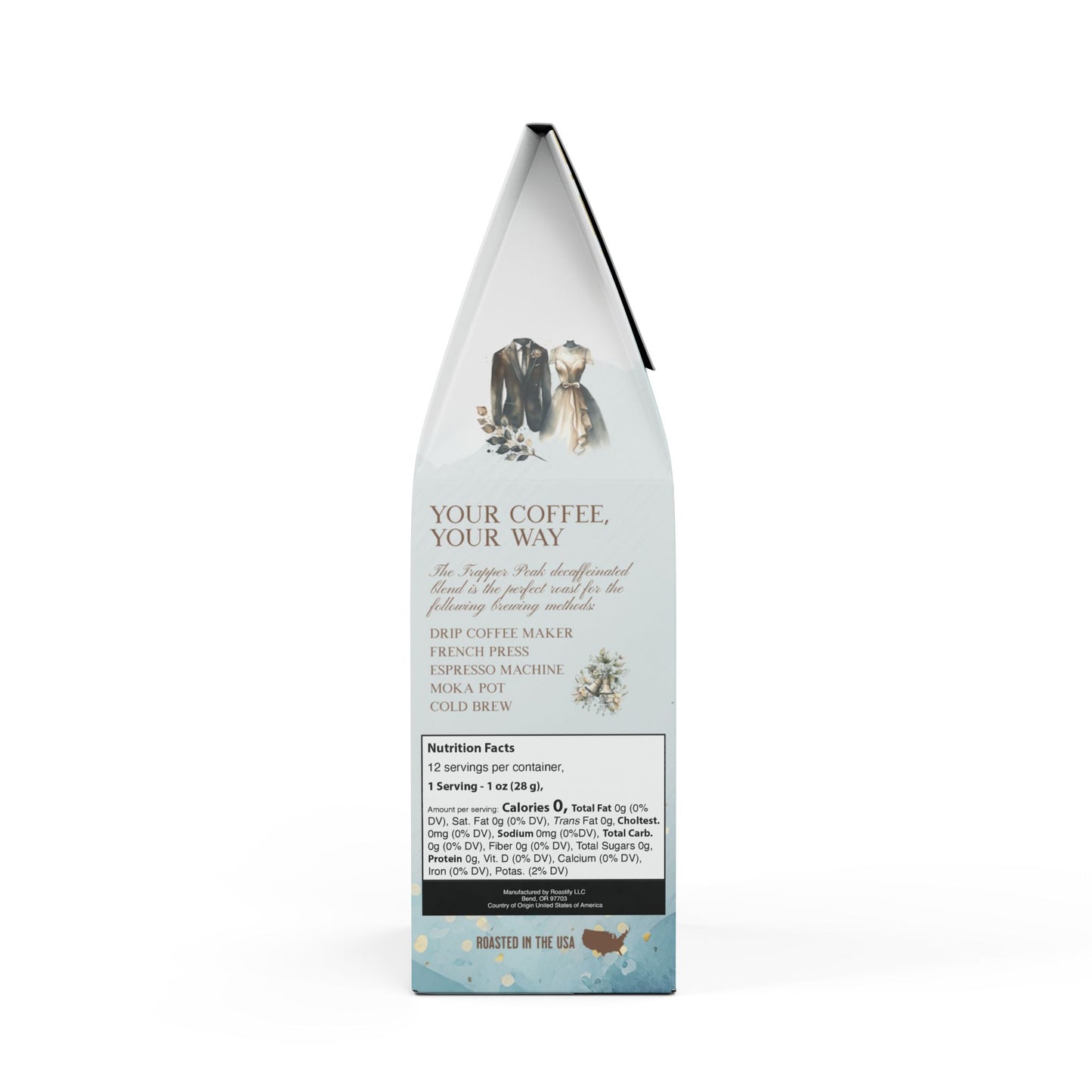 Wedding Favor Vintage Car Trapper Peak Decaf Blend (Medium Roast)