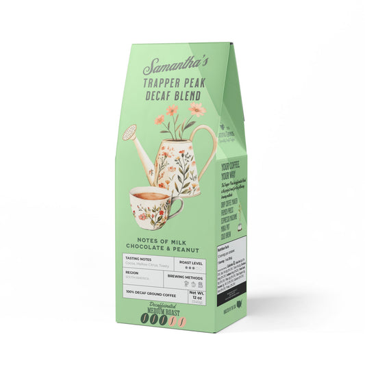 Trapper Peak Decaf Coffee Blend For The Gardener (Medium Roast)