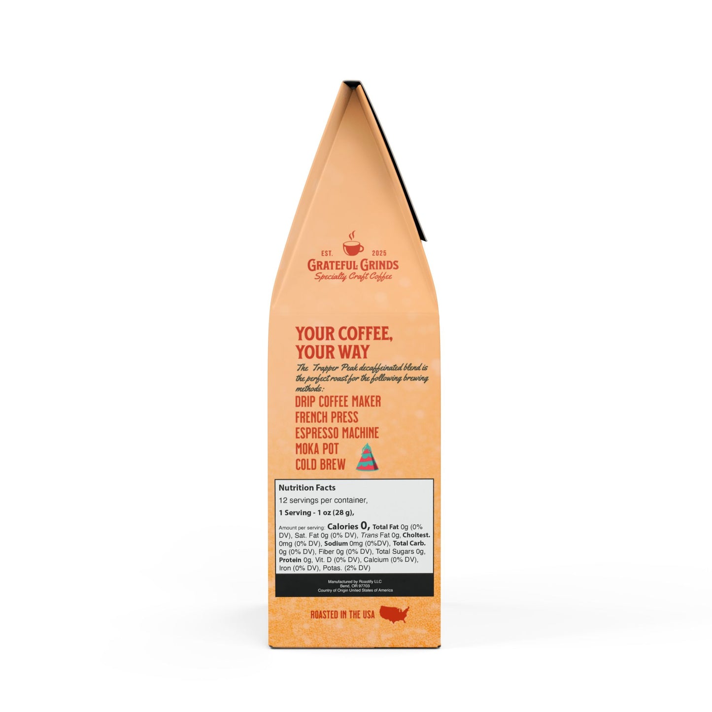 Custom Photo Birthday For Her Trapper Peak Decaf Blend (Medium Roast)