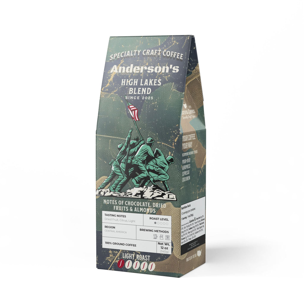 High Lakes Coffee Blend For The Veteran (Light Roast)