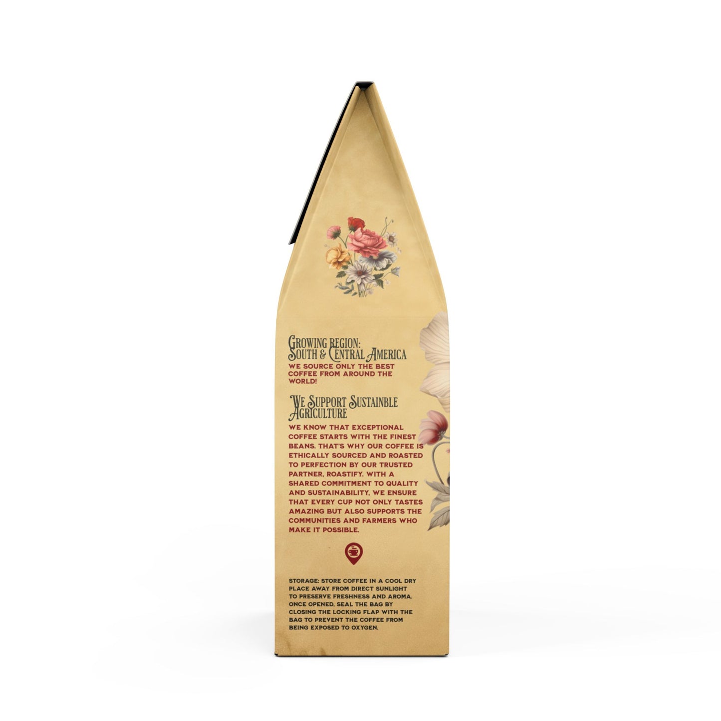 Signature High Lakes Coffee Blend Wildflower Design (Light Roast)