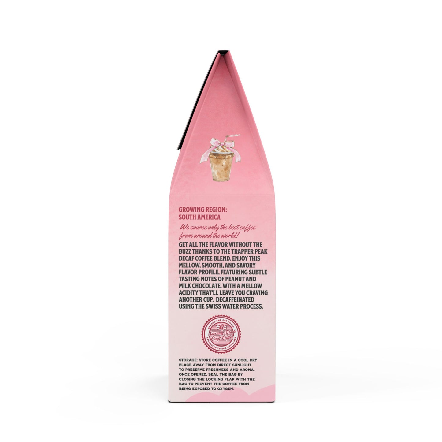 Trapper Peak Decaf Coffee Blend For The Nurse (Medium Roast)