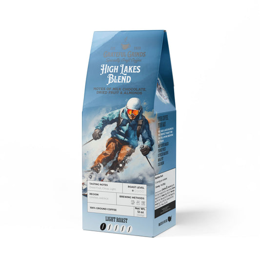 Signature High Lakes Coffee Blend Ski Design (Light Roast)