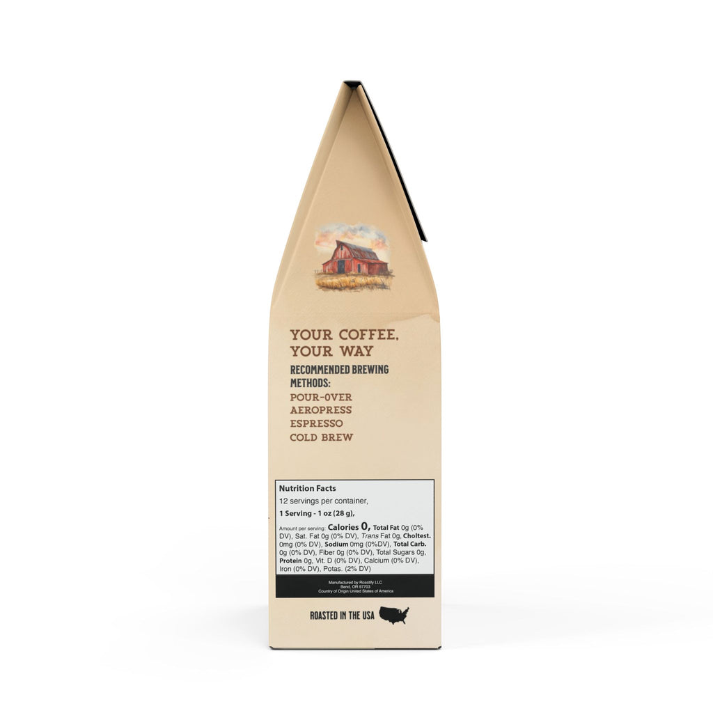Signature High Lakes Coffee Blend  - Cowboy Design (Light Roast)