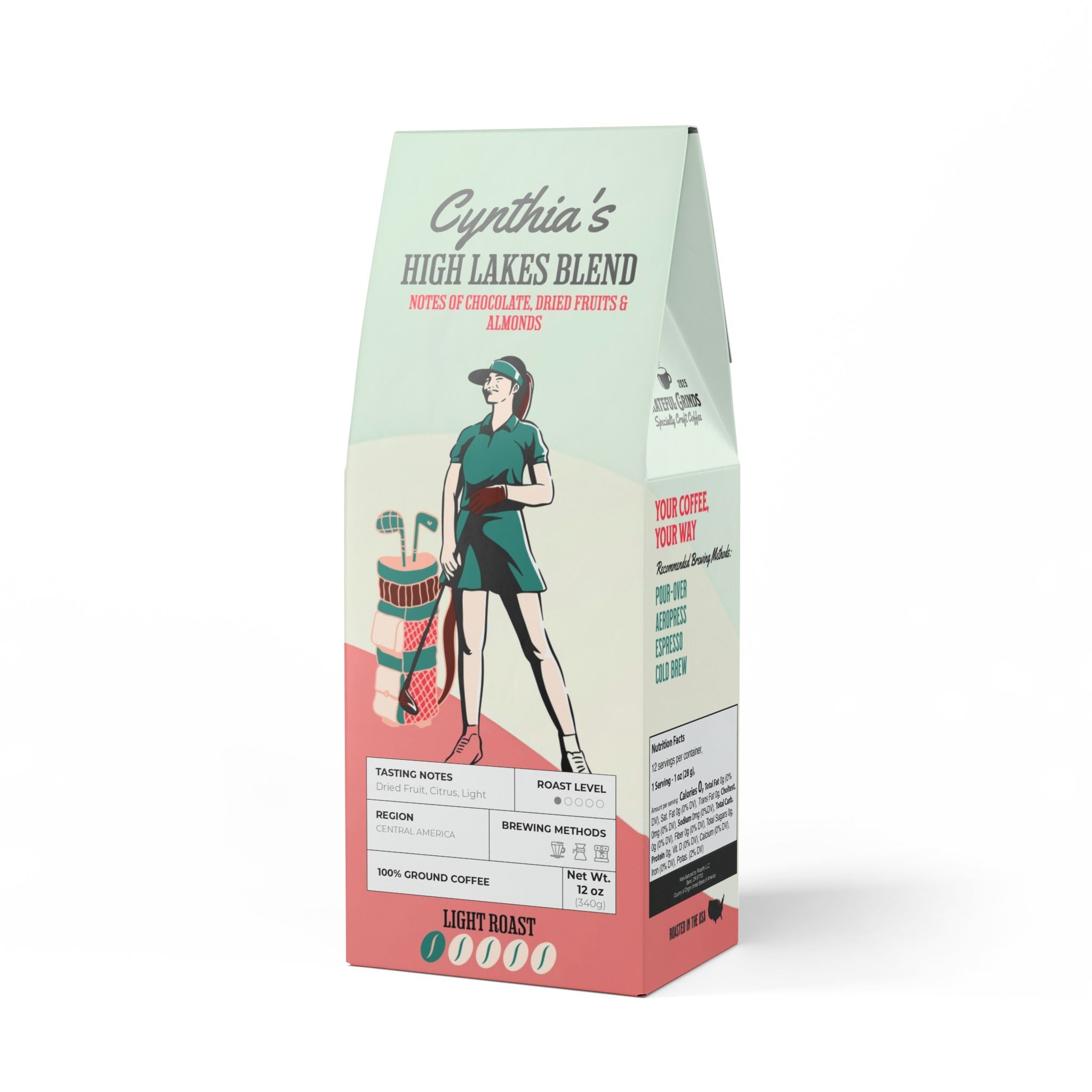 High Lakes Coffee Blend For The Golfer (Light Roast)
