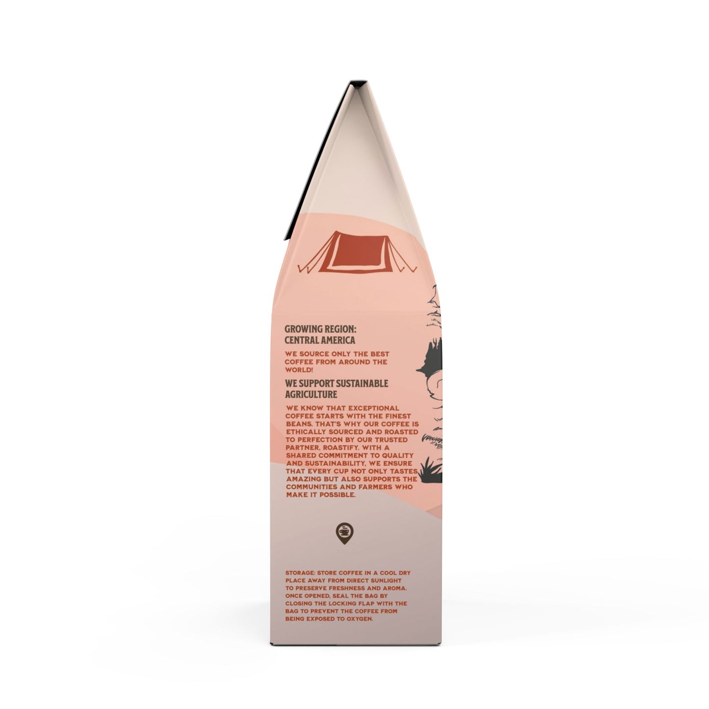 Flathead Valley Coffee Blend Hiking Design (Medium-Dark Roast)