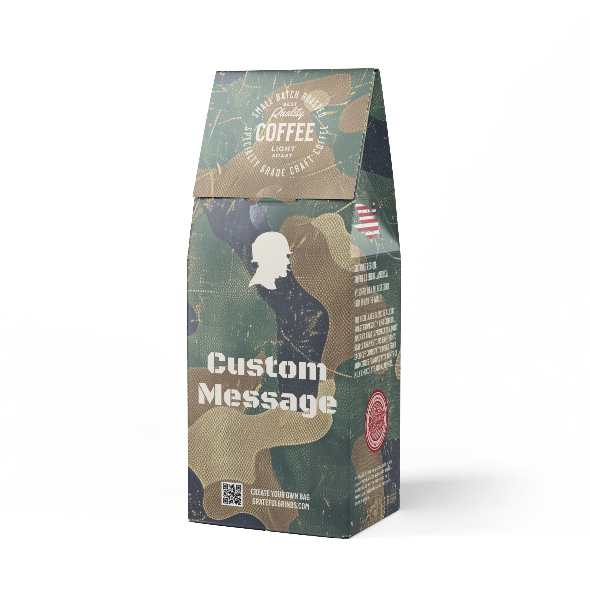 High Lakes Coffee Blend For The Veteran (Light Roast)