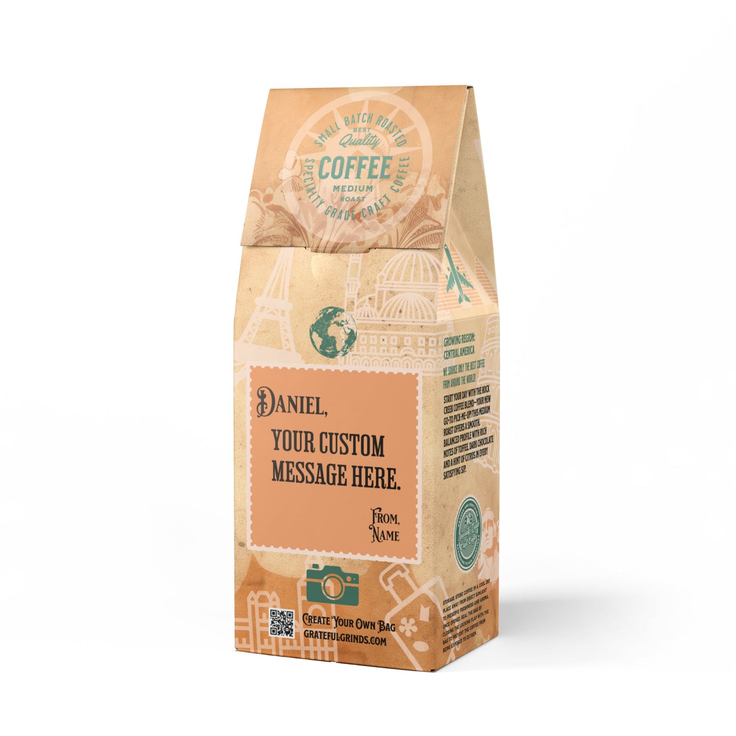 Personalized Rock Creek Blend For The Traveler (Medium Roast)