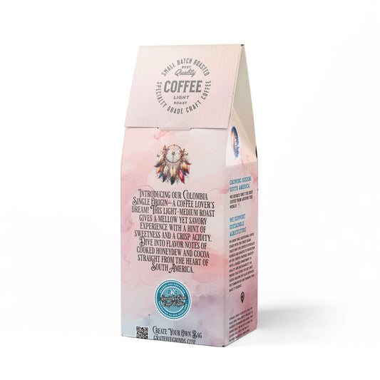 Signature Colombia Single Origin Coffee Bull Skull Design (Light-Medium Roast)