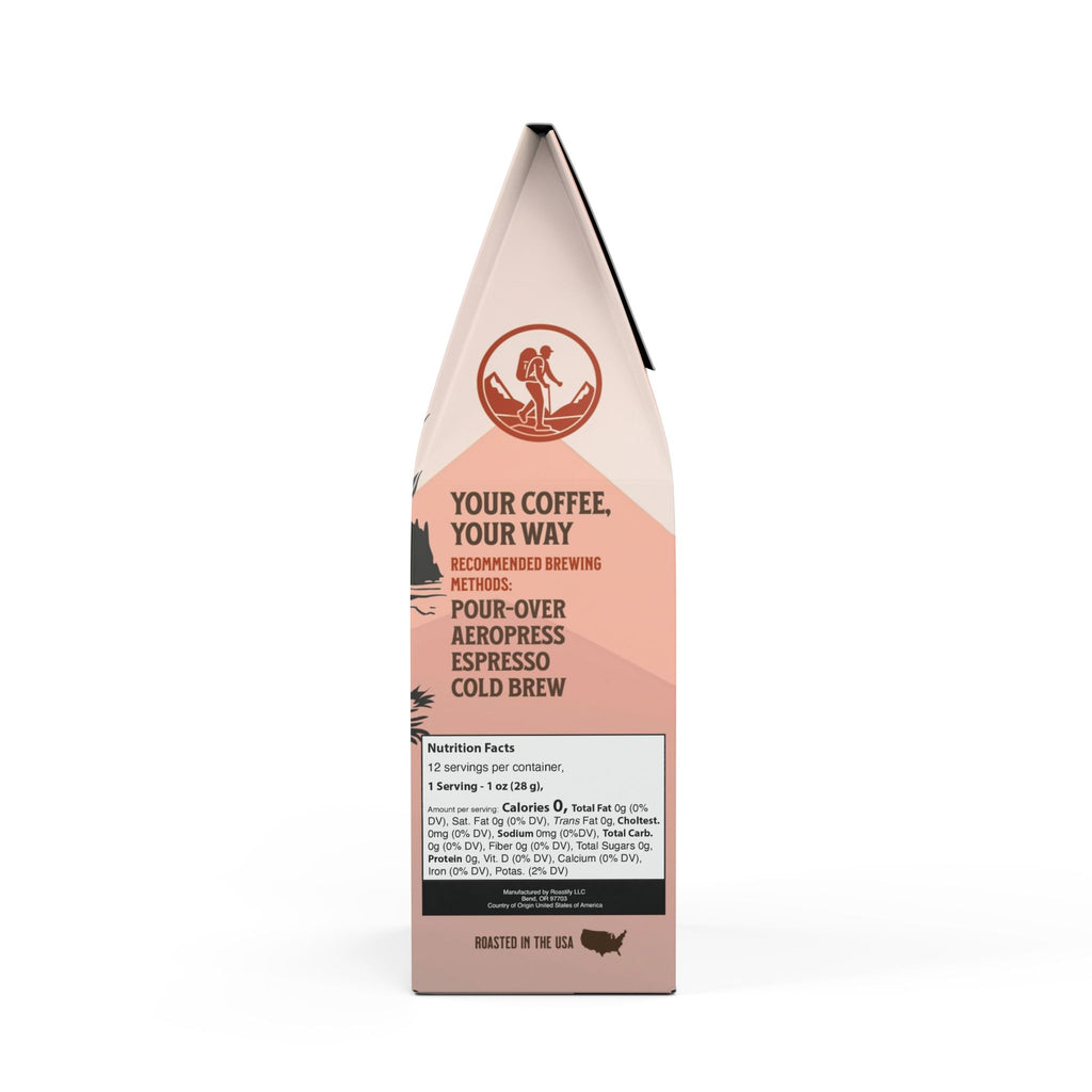 Signature High Lakes Coffee Blend  - Hiking Design (Light Roast)