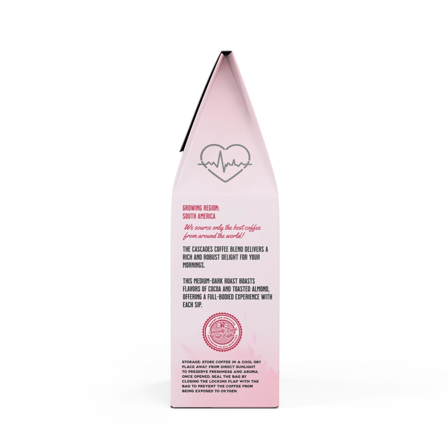 Personalized Cascades Coffee Blend For Nurse (Medium-Dark Roast)