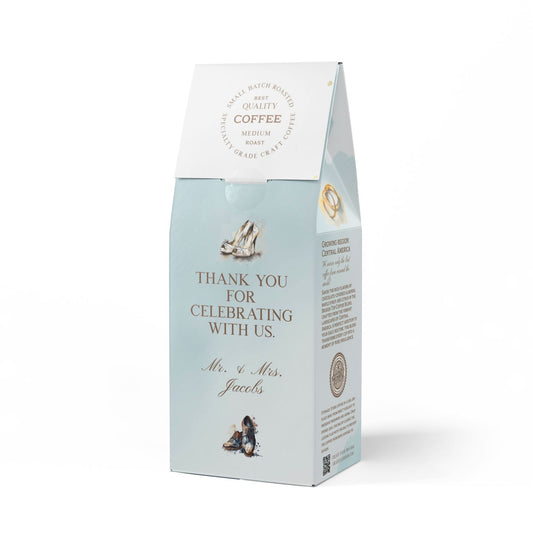 Wedding Favor Broken Top Coffee Blend Vintage Car Design (Medium Roast)