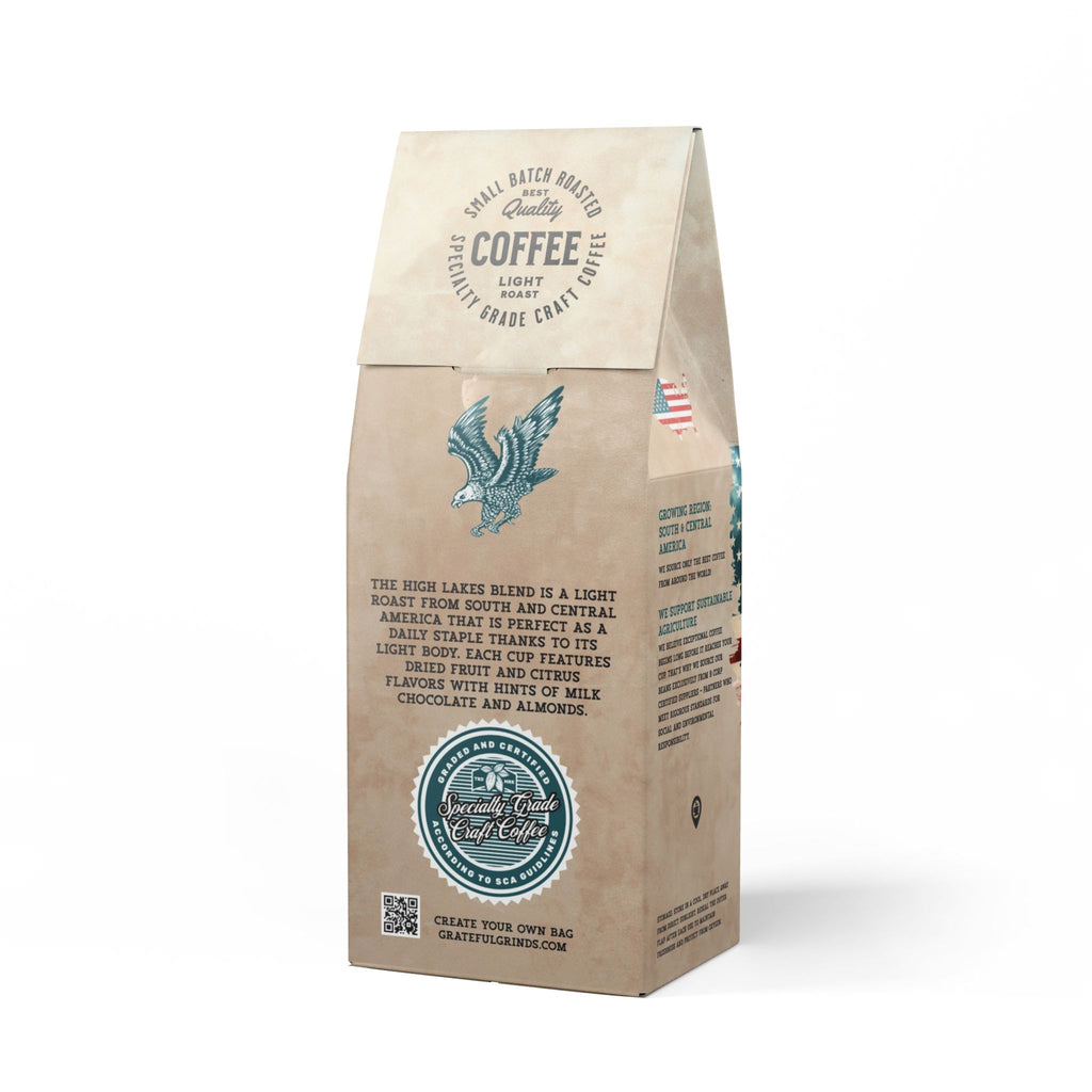 Signature High Lakes Coffee Blend  - Patriotic Design (Light Roast)